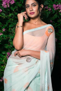 Akansha Bhalla in our Khas Saree